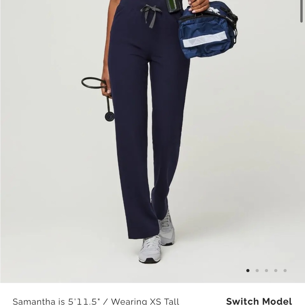 Figs Women's High Waisted Livingston Basic Scrub Pants™
